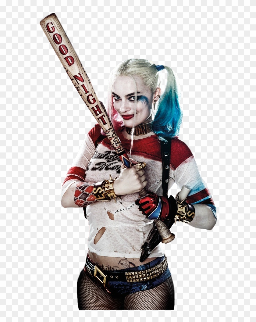 Harley Quinn Png - Harley Quinn Baseball Bat #322641