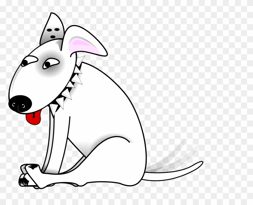 Dog - White Dog Open Clipart #322646