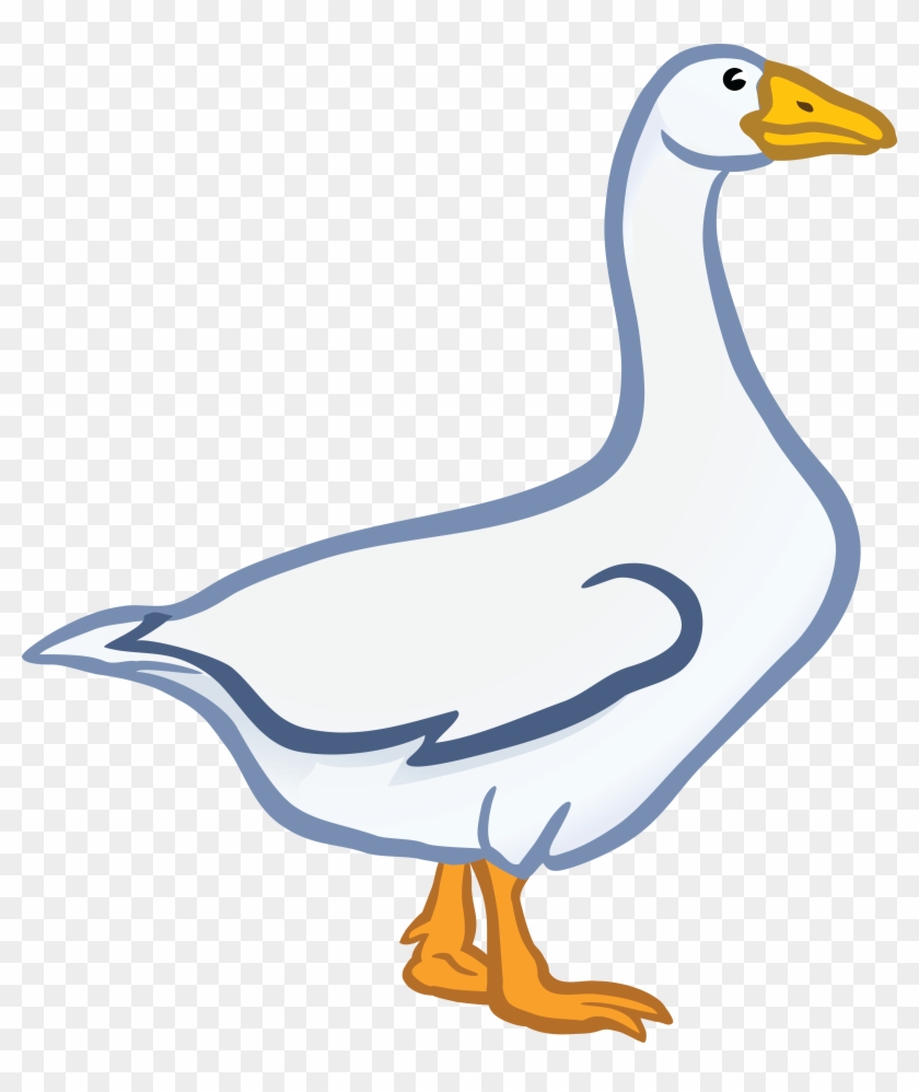 Free Clipart Of A Goose - Portable Network Graphics #322659