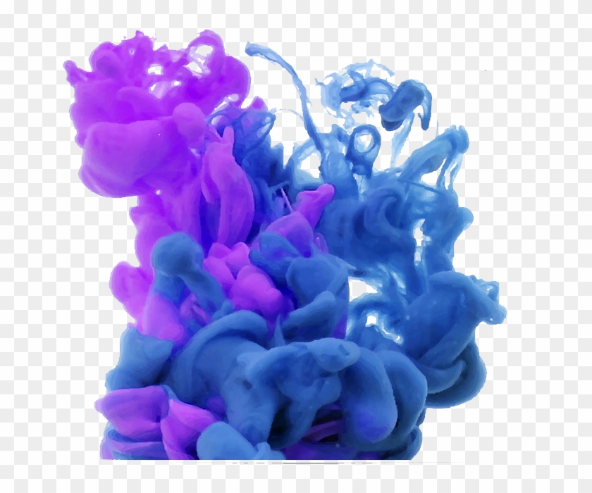 Violet Ink Blue Purple - Blue And Purple Smoke #322762