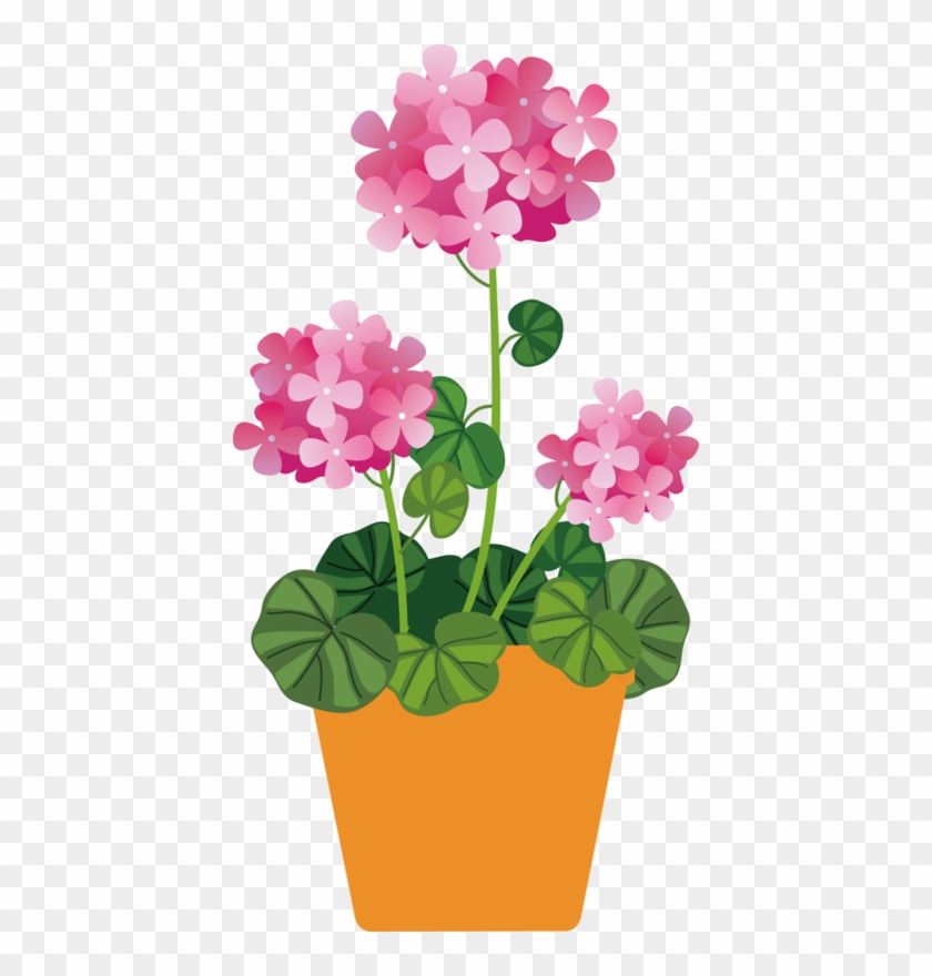 E2576a88 - Flower With Pot Clipart #322787