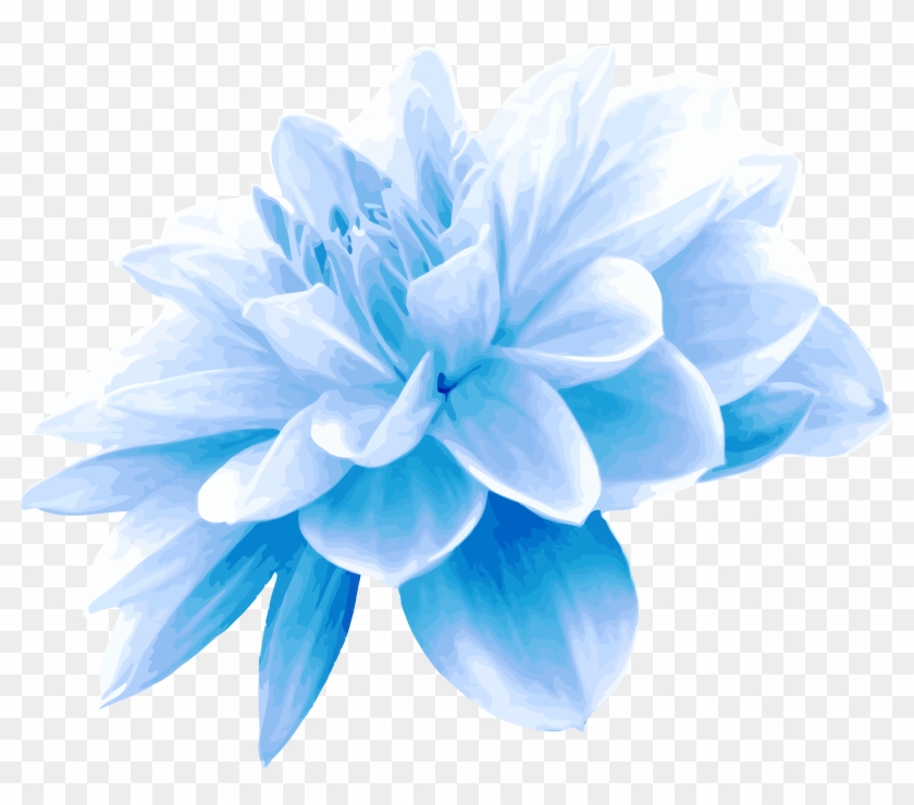 Blue Flower Picture Savingourboys - Single Blue Flower #322828