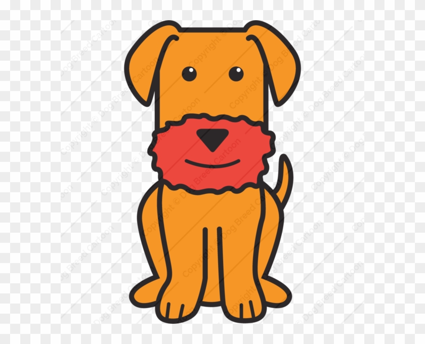 German Pinscher Clipart Animated - Airedale Cartoon #322858