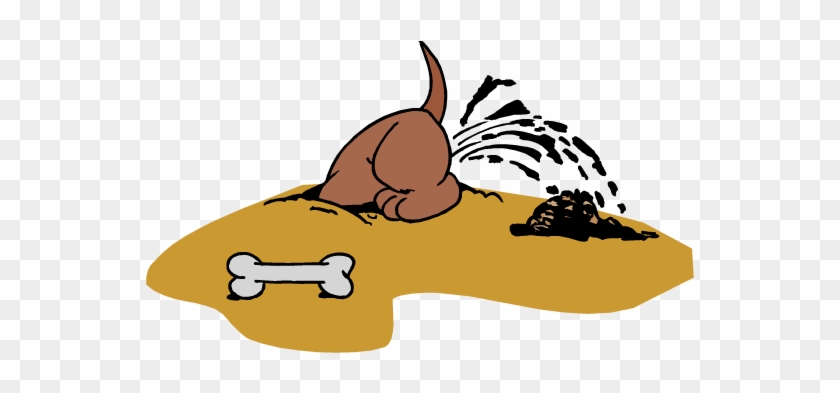 Be Nice To Your Spouse - Dog Digging A Hole Clipart #322886