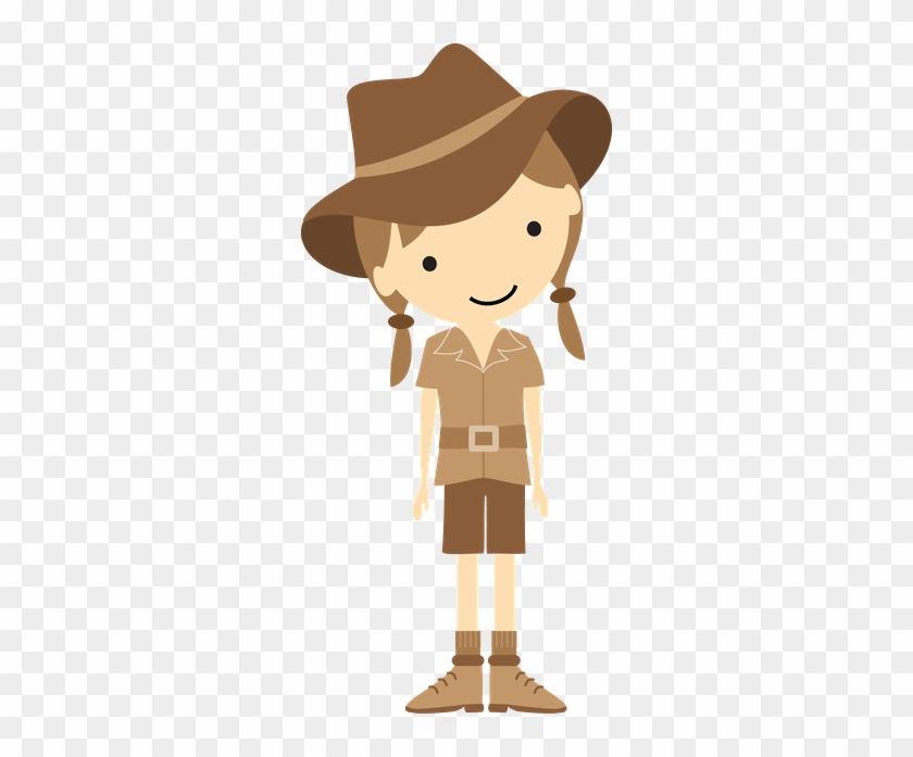 Cowboy Hat Clipart Safari - Safari Guide Clipart #322888