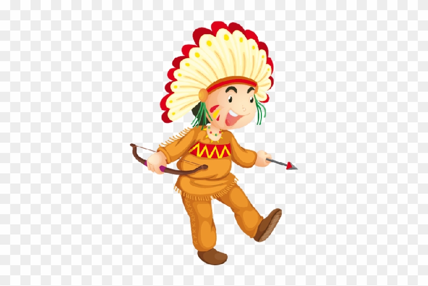 Cowboy And Indian Figures - Native American Indian Emoji #322962