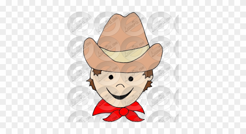 Happy Cowboy Picture - Cartoon #322984
