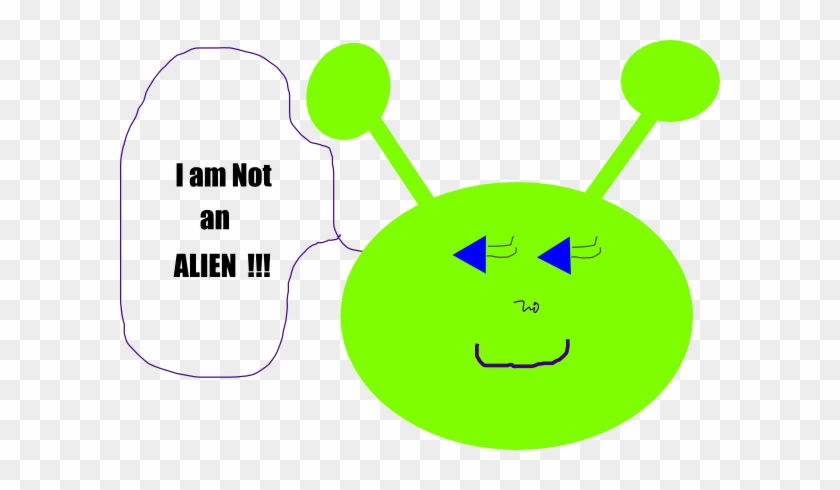 My Little Alien Clip Art - Funny Words #322996