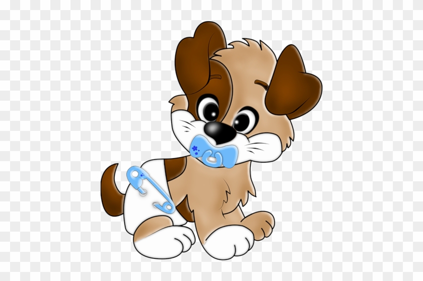 Скрап Клипарт «cartoon Filii Clipart» На Яндекс - Cute Baby Puppy Cartoon #323006