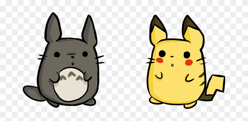 Totoro Totoro Pikachu Free Transparent Png Clipart Images Download