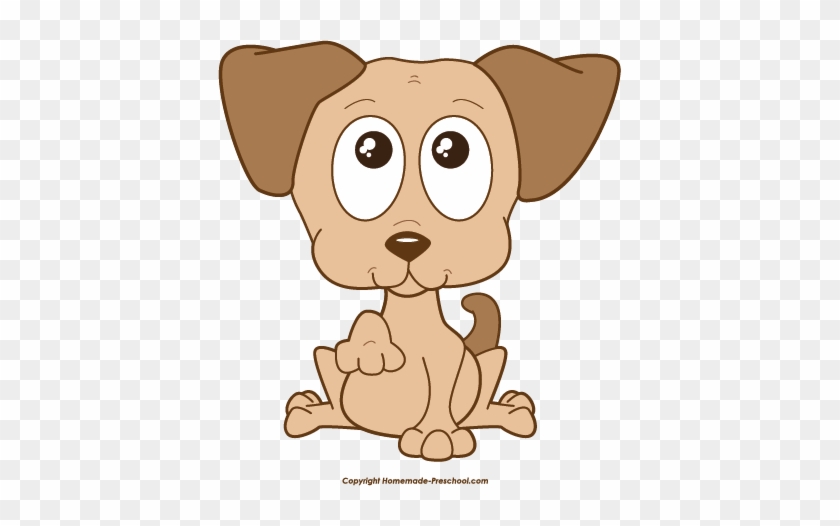 Royalty-free Clipart Illustration Of An Adorable Christmas - Cute Dog Clipart Gif #323104