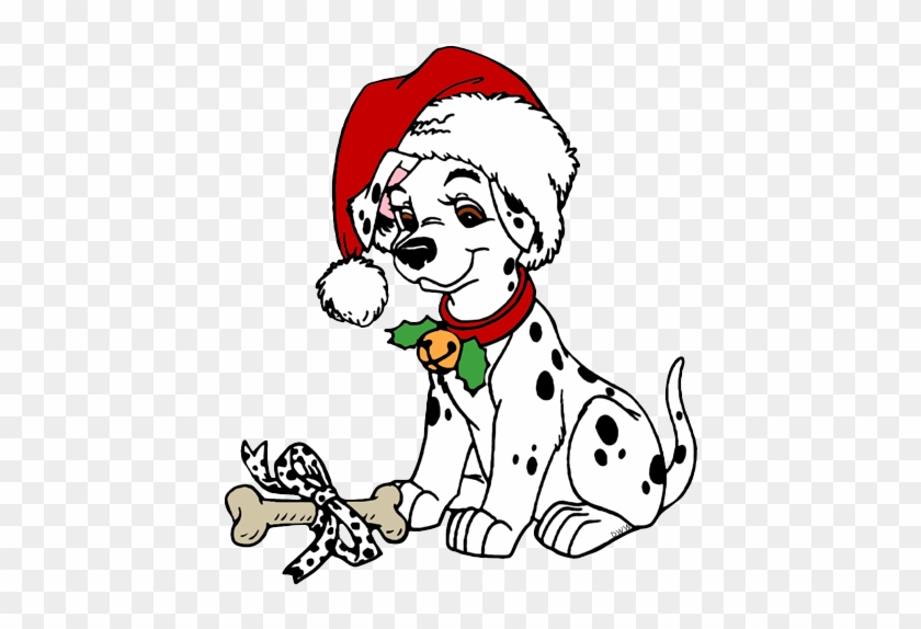 Clip Art - Christmas Dalmatians #323121