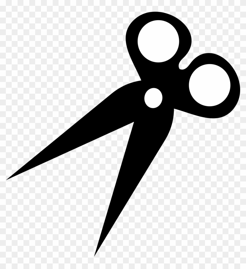 Free Scissors Silhouette - Scissors Silhouette Png #323158
