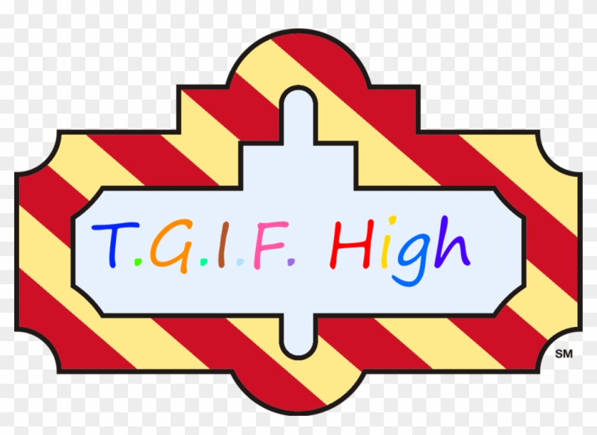 T - G - I - F - High Logo By Carebeargirl99 - Tgi Fridays Logo Png #323280
