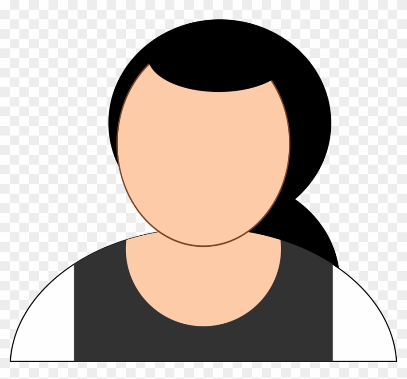 Pretty Lady Clipart - Faceless Woman Clipart #323404
