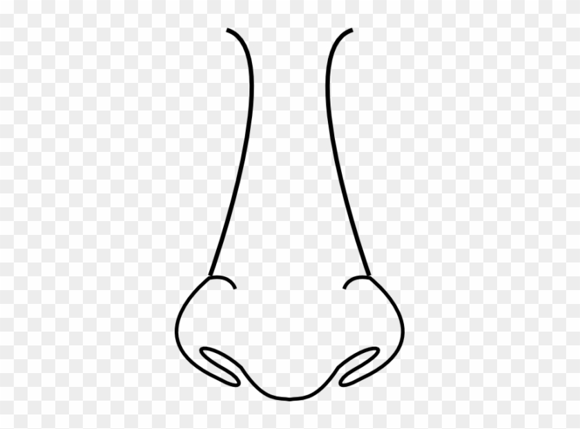 Vector And Nose Clipart Free 6 Favorite Clipartfan - Outline Of Nose #323412