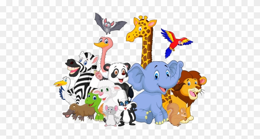 Cartoon Animal Group Image - Group Of Animals Cartoon #323490