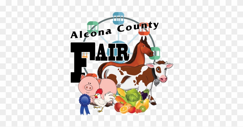 Alcona County Fair - Custom Brown And White Cow Pillow Case #323495