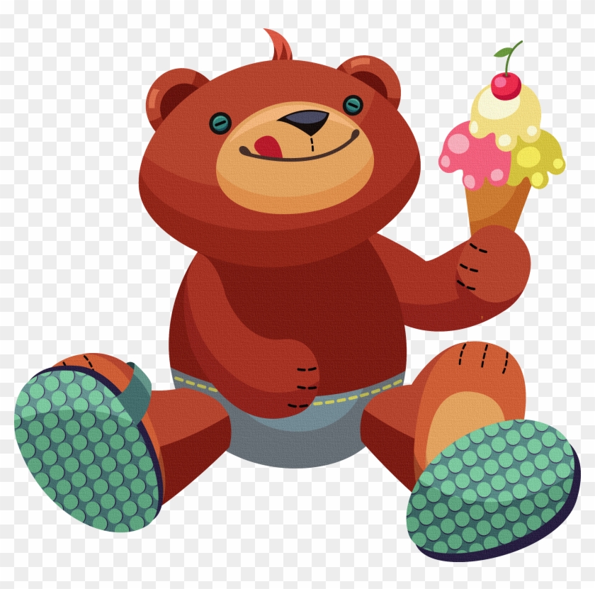 Bear Cartoon Illustration - Bear Cartoon Illustration #324283
