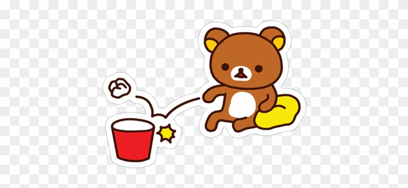 Sticker 27 From Collection «rilakkuma» - Apieu Air-fit Tension Pact #23 Spf30/pa++ [rilakkuma #323607