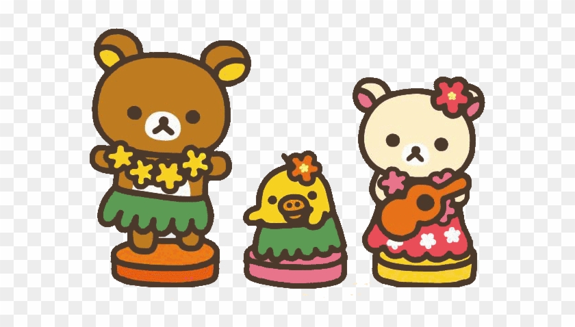 Hawaii Rilakkuma By Justnickey - Rilakkuma Gifs #323632