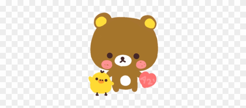 Rilakkuma And Little Duck Draw By Thekarinaz - Cute Rilakkuma Png #323781