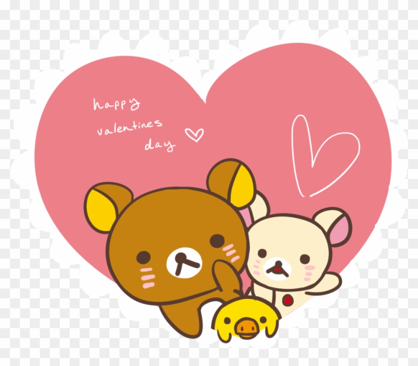 Rilakkuma Valentine By Toukoni Rilakkuma Valentine - Happy Valentines Day Rilakkuma #323807