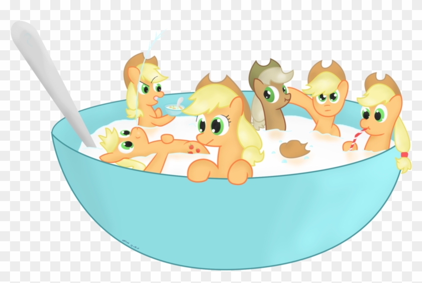 Applejack, Apple Jacks, Applestare, Artist - Mlp Applejack Cereal #323818