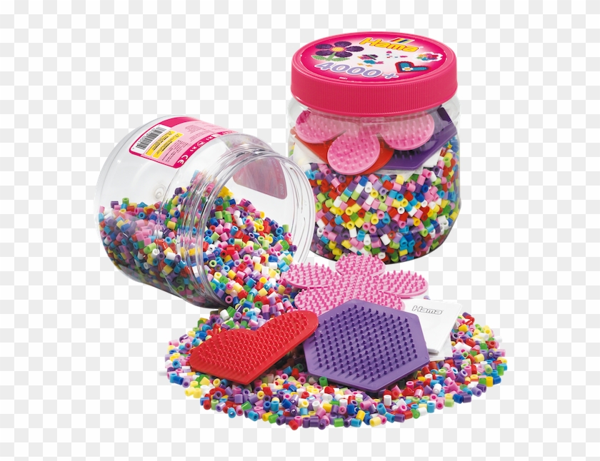 Hama Purkki 4000 Pun Mix - Hama Beads And Pegboards In Tub #323823