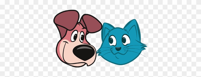 Digital Colour Pet Caricature 2 Pets - Pets Cartoon #323857