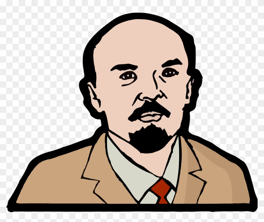 Vladimir Lenin Cartoon Drawing Clip Art - Lenin Clipart #323876