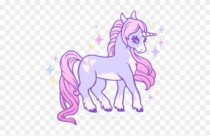 Pastel Goth Tumblr Quotes - Pastel Unicorn No Background #324026