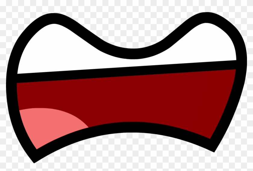 Fan Made Asset Big Frown Mouth 4 Open By - Shocked Mouth Transparent #324085