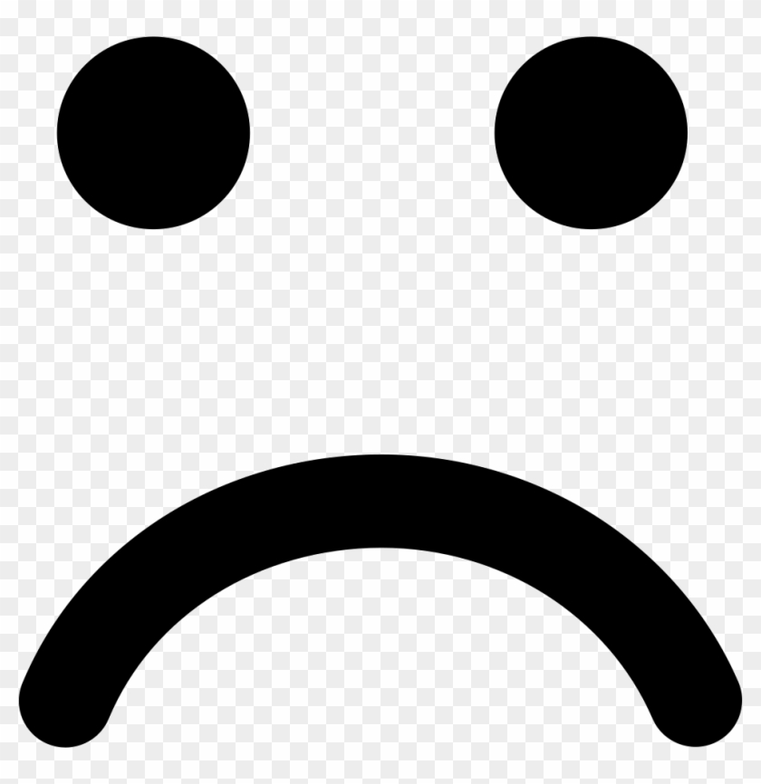 Sad Face In Rounded Square Comments - Cartoon Sad Face Png #324092
