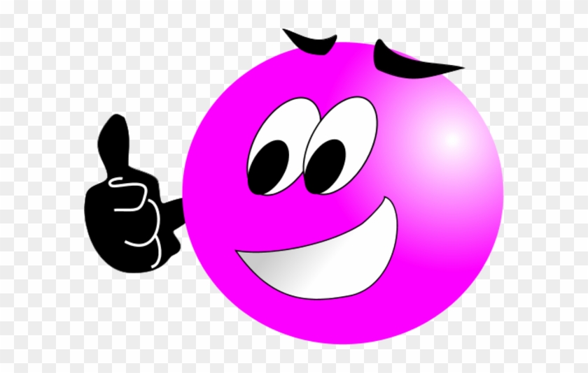 Pink Clipart Smiley Face Pink Thumbs Up Emoji Free Transparent Png Clipart Images Download