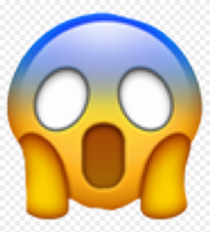 Shocked Emoji Wow Omg Freetoedit - Gasping Emoji Transparent Background #324141
