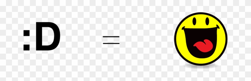 This Emoticon Corresponds To The Graphical Laughing - Circle #324175