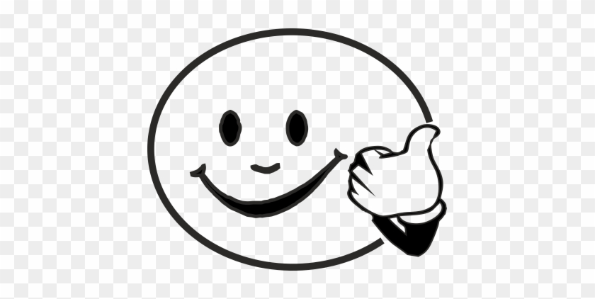 thumbs up smiley face clip art