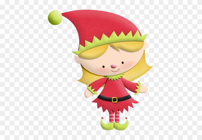 Christmas Boy Elf Clip Art - Girl Elf Clipart #324242