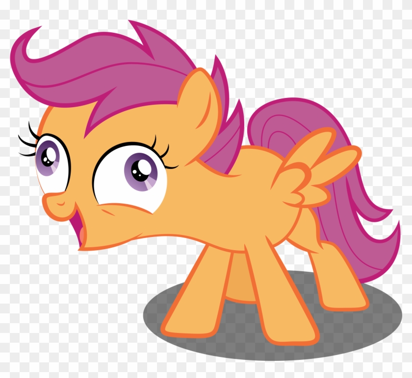 Spellboundcanvas, Crazy Face, Derp, Faic, I Didn't - Scootaloo #324254