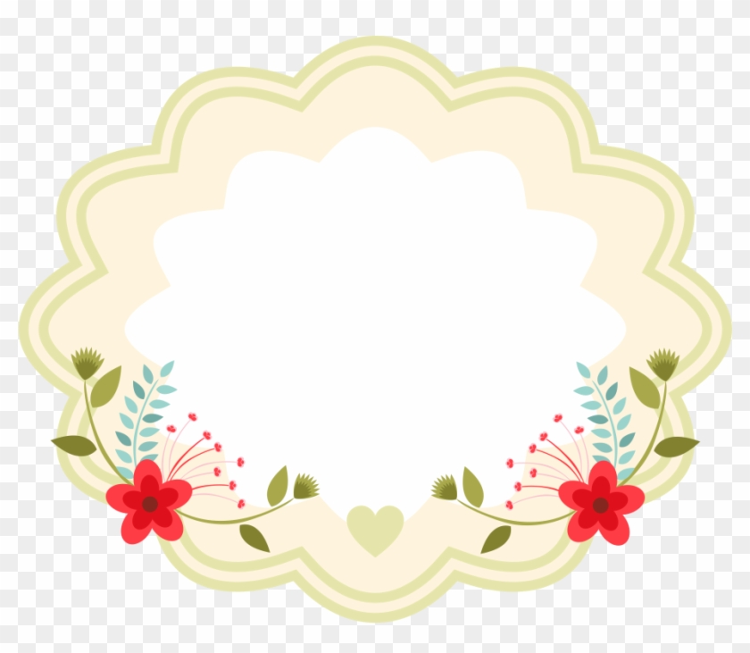 Digital,templates,lojas Vitrual - Frame Floral Png #324279