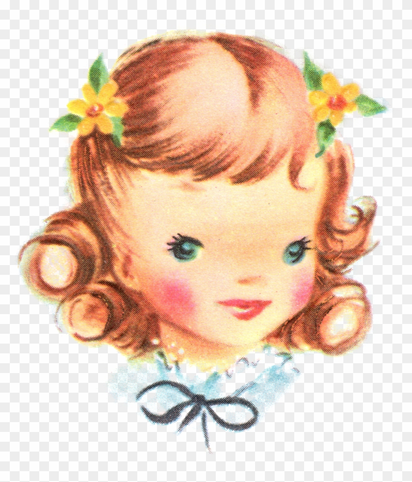Related For Vintage Girl Clipart - Vintage #324314