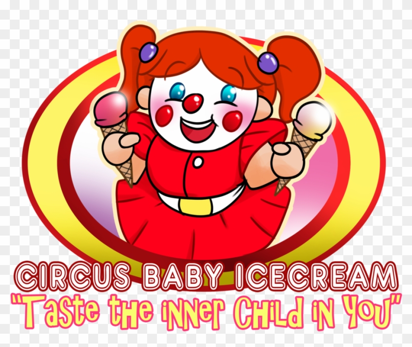 Beautiful Baby S Eating Ice Cream Stock Vector - Circus Baby Ice Cream #324317