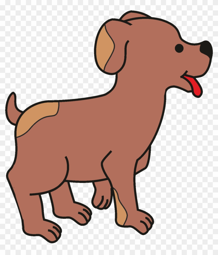 Cachorro Color - Perro Cojo Para Dibujar - Free Transparent PNG Clipart  Images Download