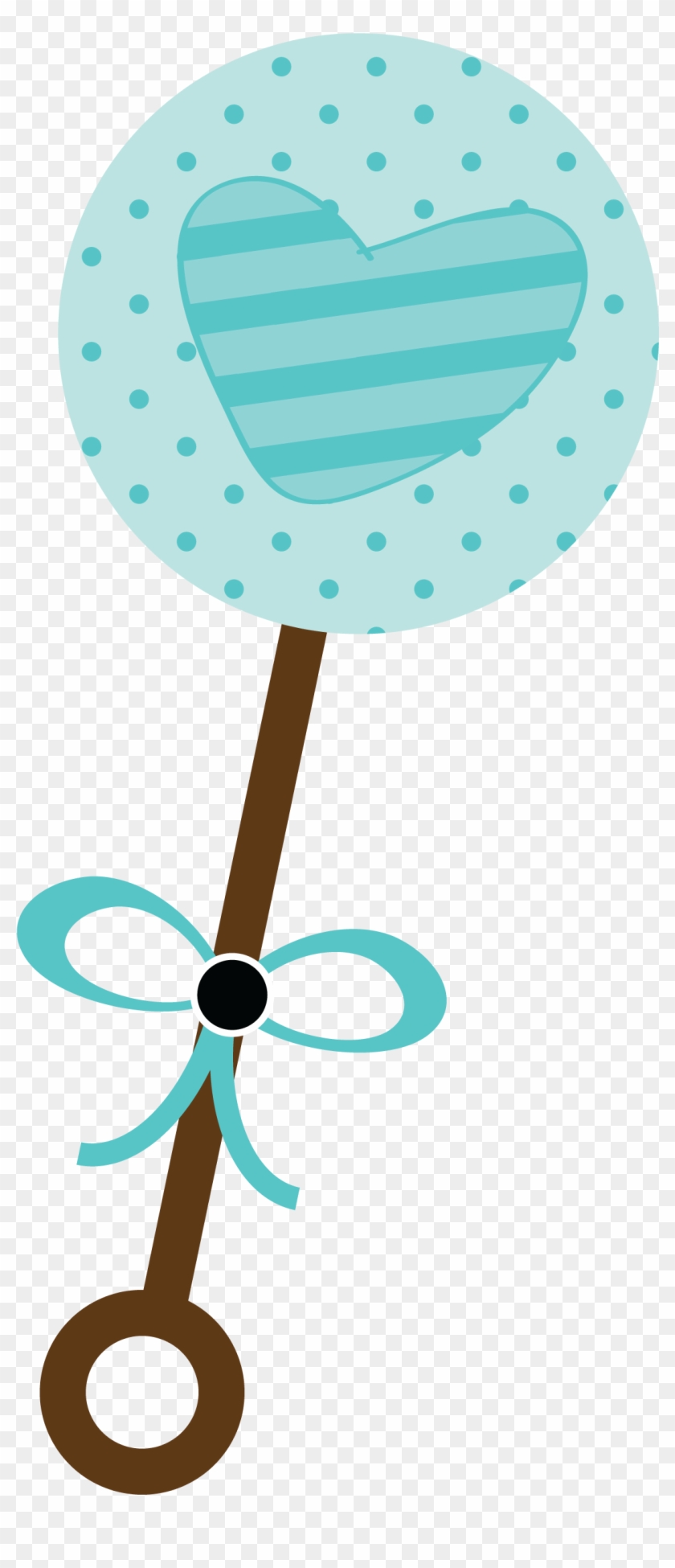 Infantiles - Blue Baby Rattle Png #324443