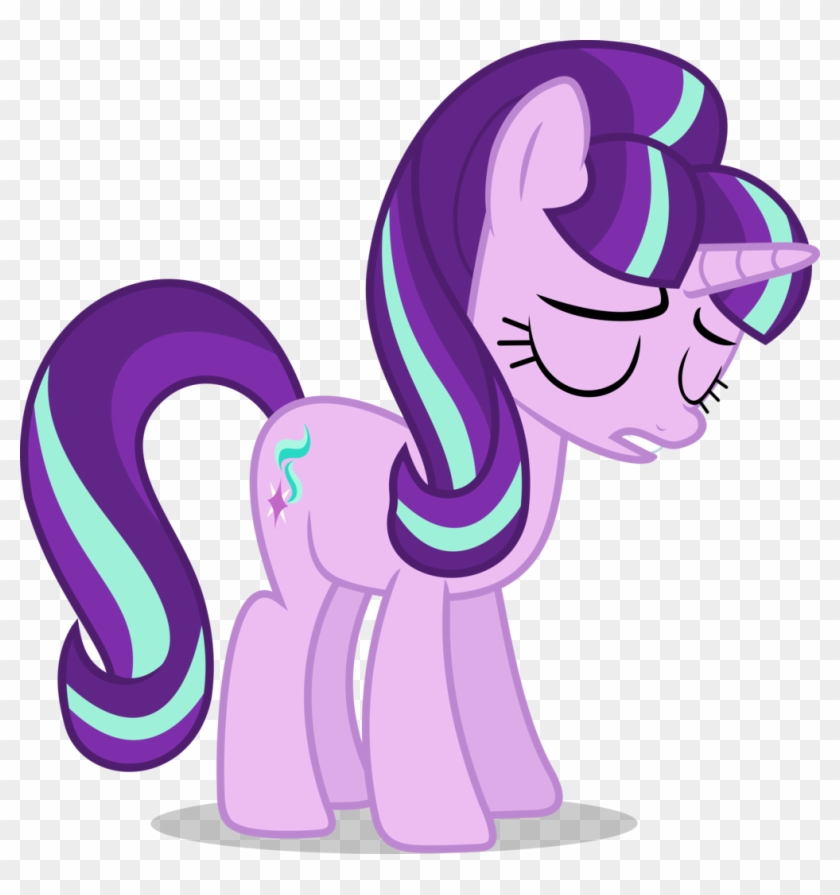 Purple Rose Clipart - My Little Pony Starlight Glimmer Sad #324454