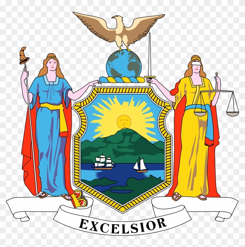 New York State Seal - New York State Flag 2016 #324482