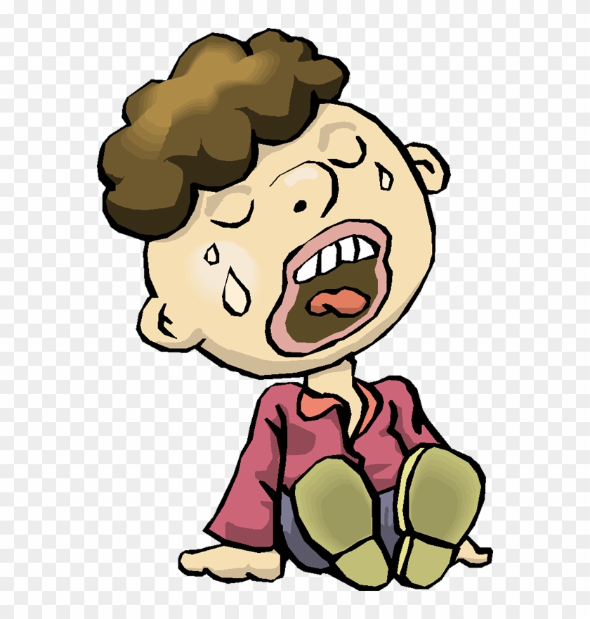 The Crying Boy Child Clip Art - Crying Kid Clipart #324506