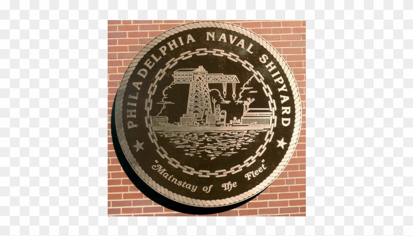 Philadelphia Naval Shipyard Cast Seal - Philadelphia Naval Shipyard Logo #324569