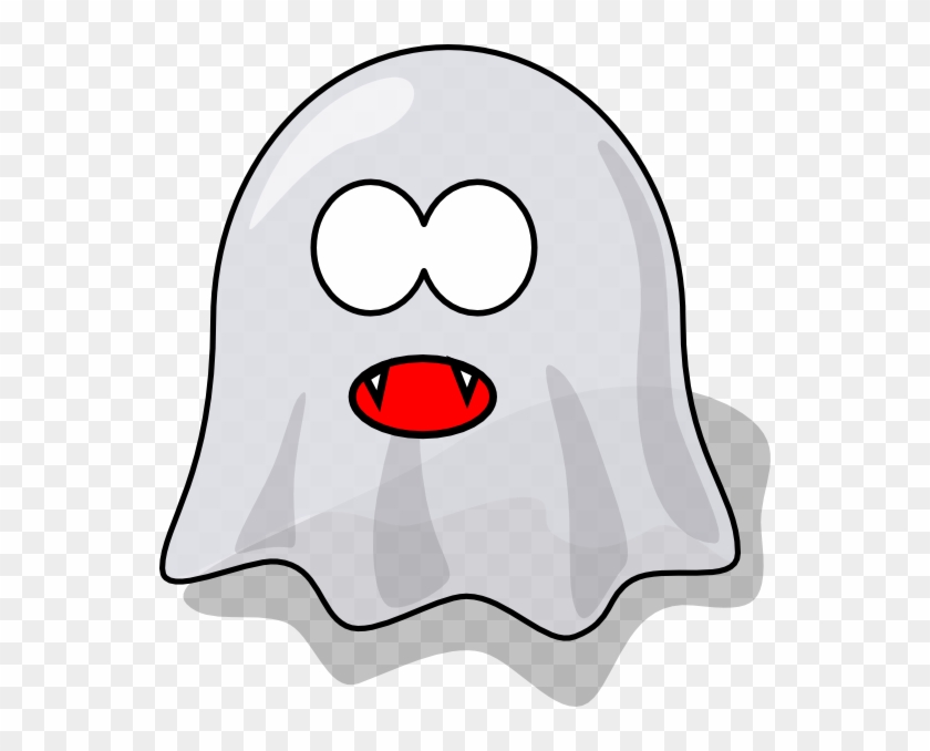 Vampire Ghost Clip Art At Clker - Fantasma De Halloween Animada #324645